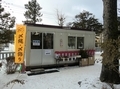 令和２年末の西野神社　プレハブ小屋