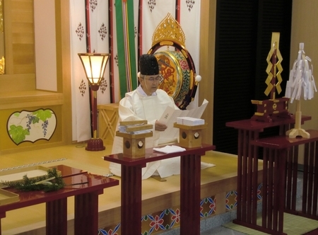 令和2年 西野神社師走大祓式(疫病対策 参列者無し)