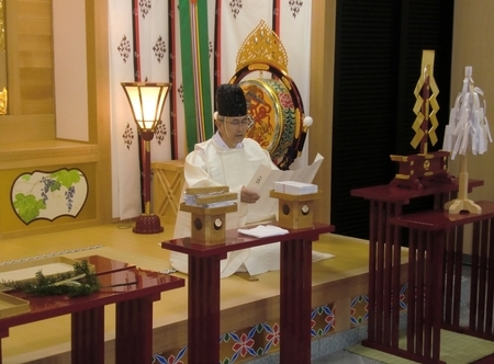 令和2年　西野神社師走大祓式（疫病対策 参列者無し）