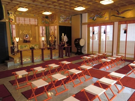 令和3年 西野神社三が日 儀式殿内