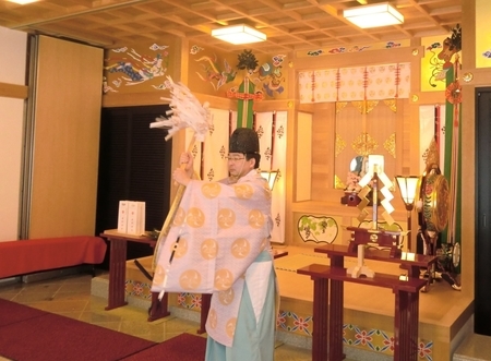 令和3年 西野神社三が日 儀式殿での御祈祷