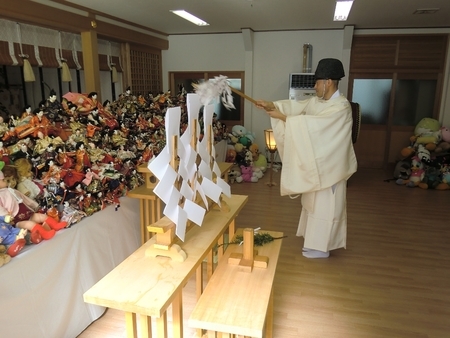 令和3年　西野神社 人形供養祭