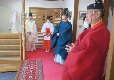 令和3年4月25日　西野神社春季例祭 直後