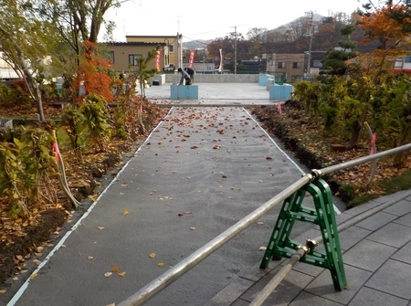 西野神社参集殿 建設工事中