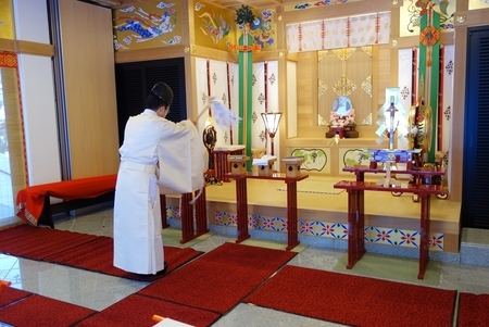 令和4年　西野神社 師走大祓式（感染症対策のため参列者無し）