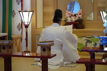 令和4年　西野神社 師走大祓式（感染症対策のため参列者無し）