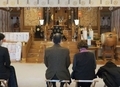 令和4年1月 西野神社 社殿での御祈祷