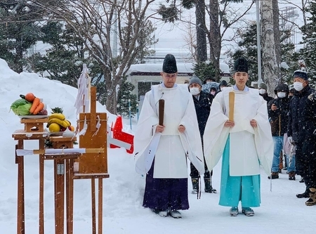 令和4年　西野神社 古神札焼納祭