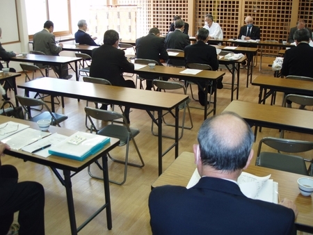令和4年4月 西野神社 定期総会