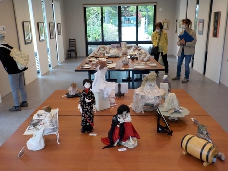 西野神社参集殿 作品展「其々のかたち」