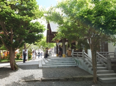 令和4年5月　西野神社 社殿