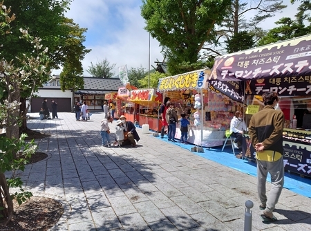 令和4年5月 西野神社での露店営業