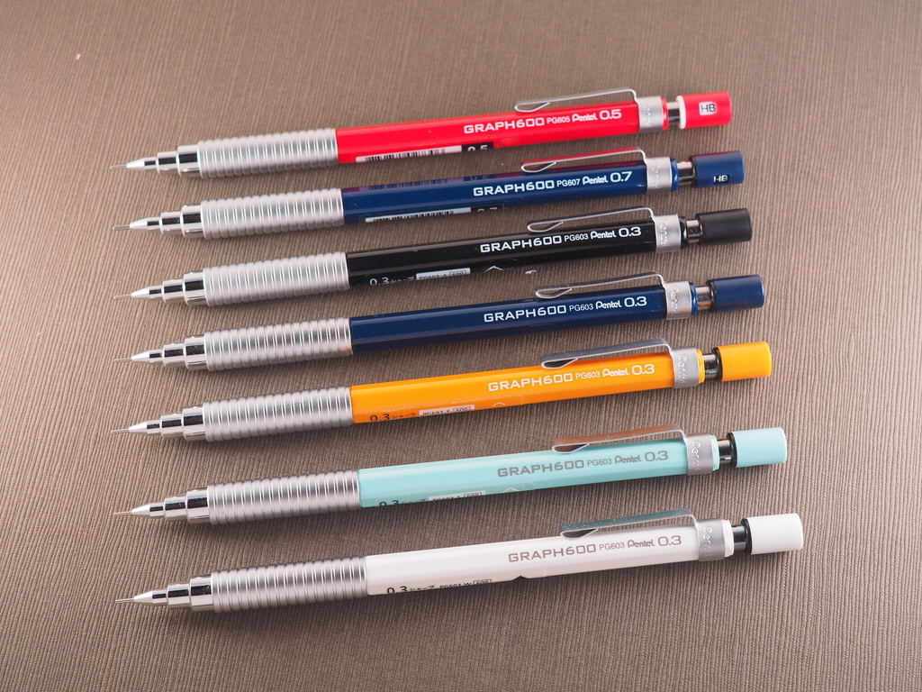 pentel graph600／ぺんてる グラフ600 - 時々文具
