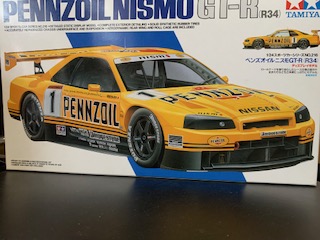 タミヤ PENNZOIL NISMO GT－R R34 1/24 - J's ブログ