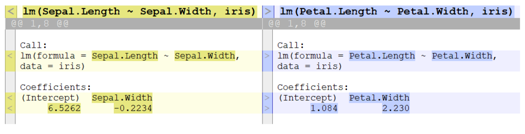 (R) diffobjパッケージでRのobjectのdiffをとる - niszetの日記