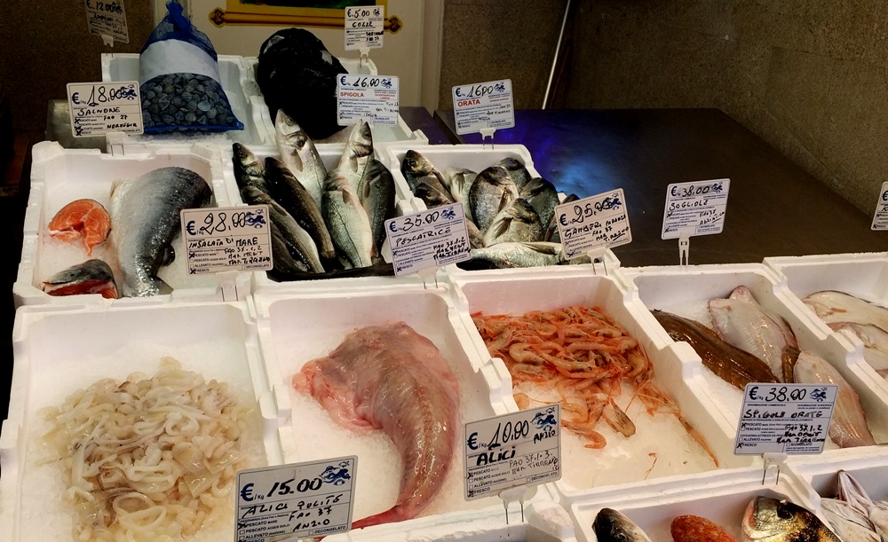 ローマの鮮魚売り場 ローマの鮮魚売り場