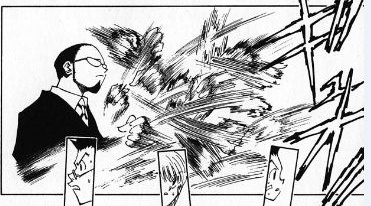 漫画「ハンターハンター」より 漫画「ハンターハンター」より
