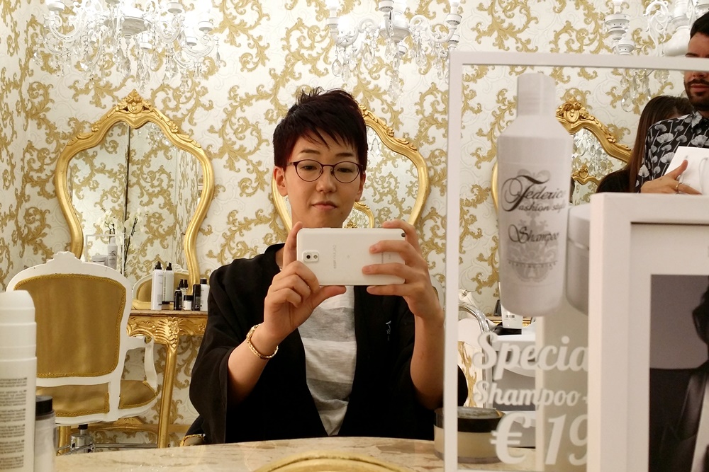 ヘアカット完了 ヘアカット完了