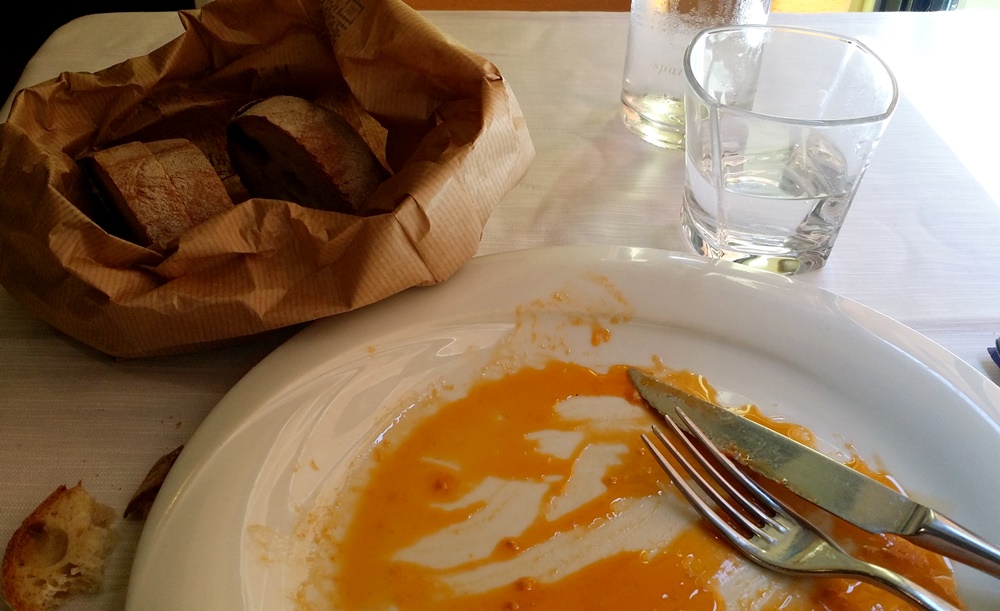 Baghettoのランチ完食 Baghettoのランチ完食
