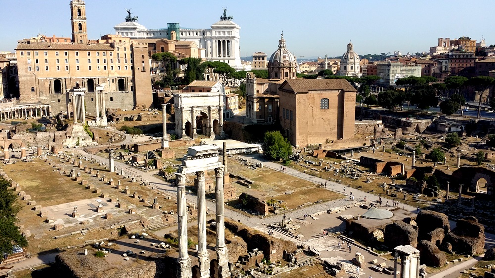 フォロ・ロマーノの全景