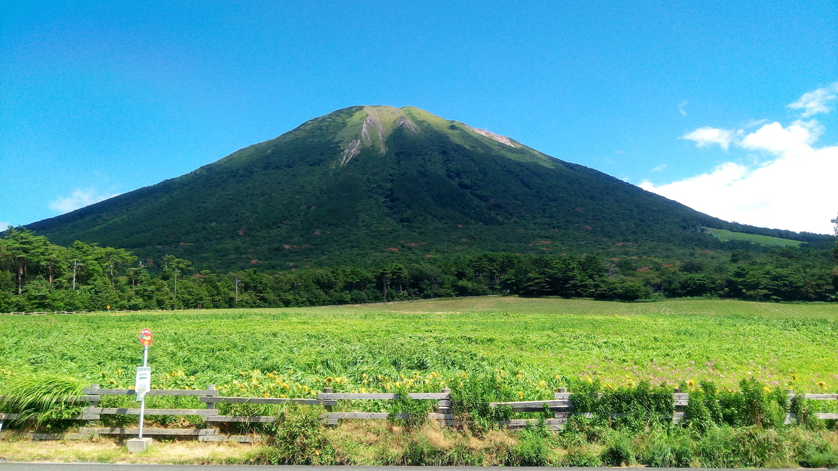 夏の大山 見る方面により表情が異なる山。登山しなくても楽しめます。 - そして静寂が好き