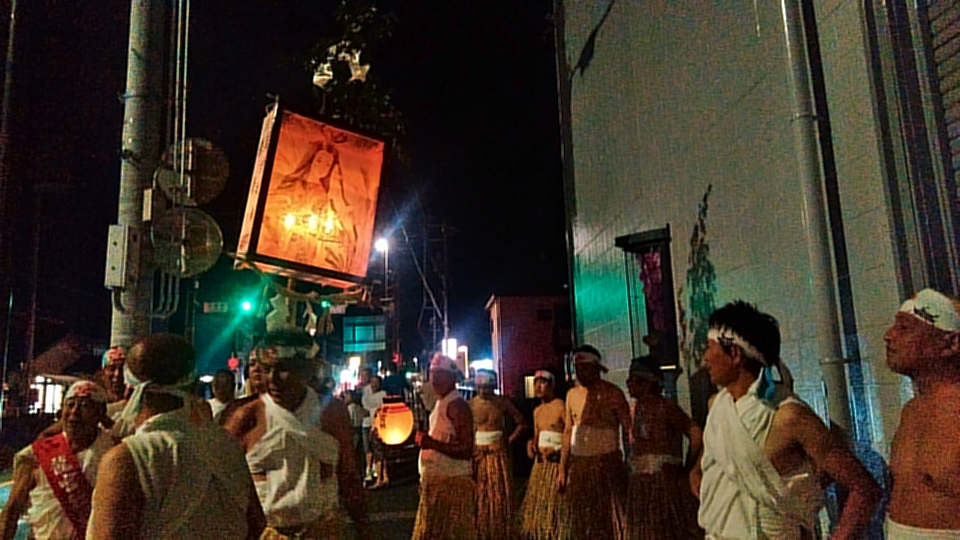 見付天神裸祭り　龍宮社