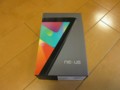 一ヶ月待ったNexus7がついに到着