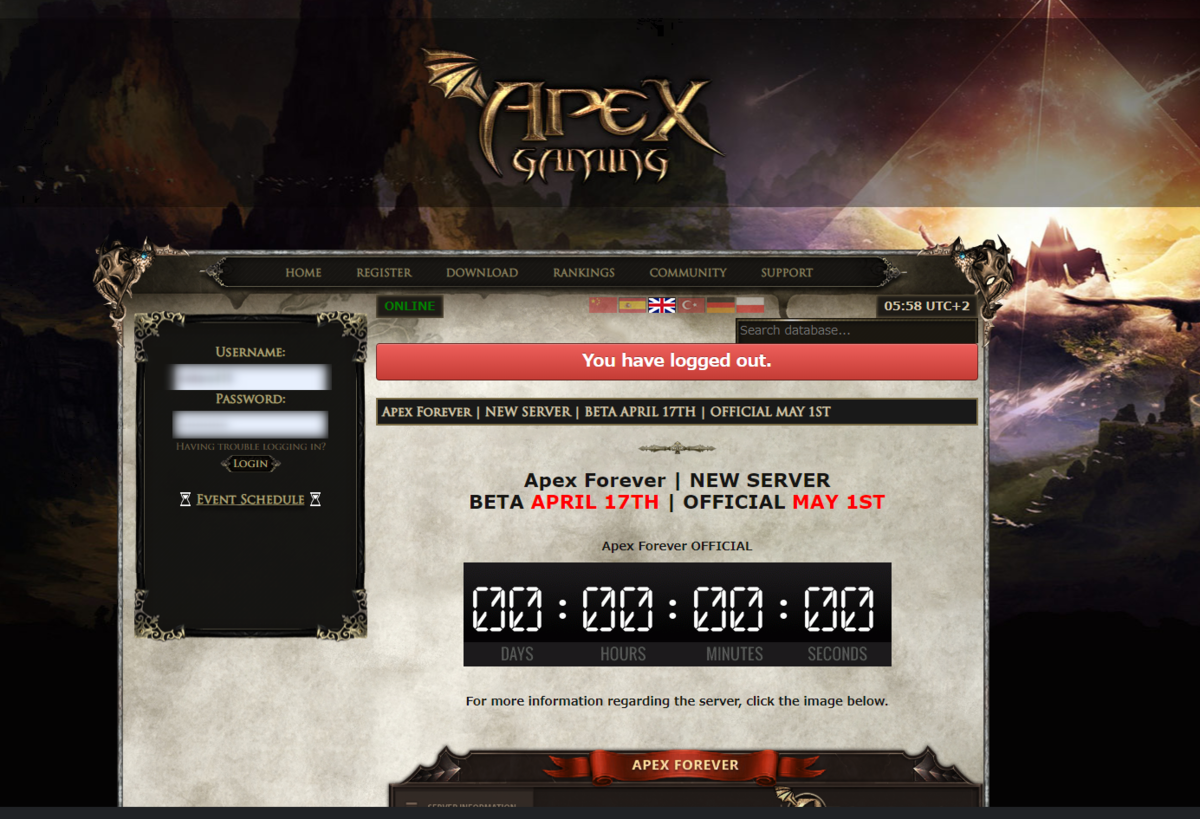 APEXKO】課金方法について - たまごのナイトオンライン