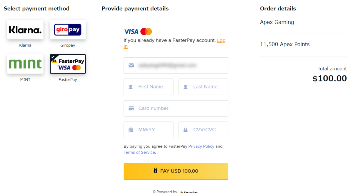 APEXKO】課金方法について - たまごのナイトオンライン