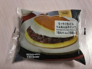 もっちり生どら 粒あん&ホイップ もっちり生どら 粒あん&ホイップ