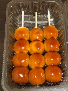 三河あんき堂の「みたらし団子」３