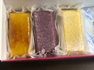 OIMOの生スイートポテト(プレーン、紅イモ、ブリュレ) OIMOの生スイートポテト(プレーン、紅イモ、ブリュレ)