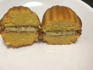 アーモンドケーキ　プレーン　カット