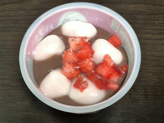 やわもちアイス パフェ いちご大福味2
