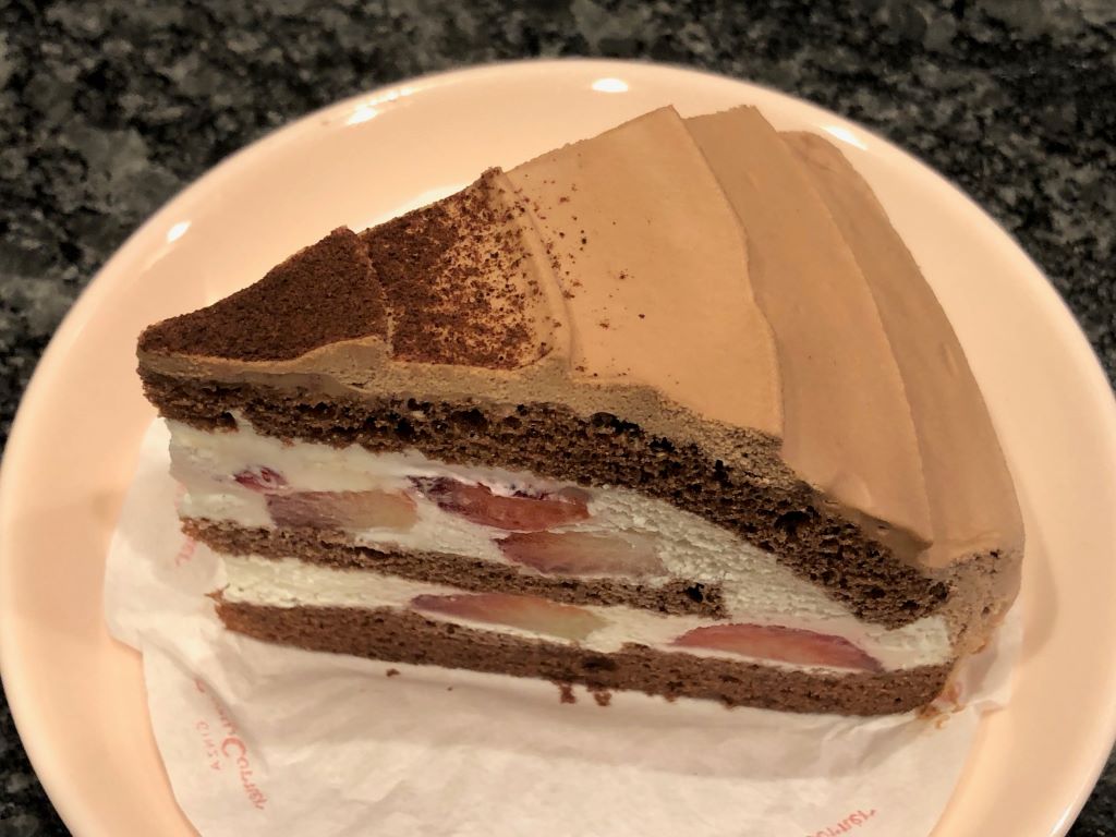 苺とチョコのズコット 苺とチョコのズコット