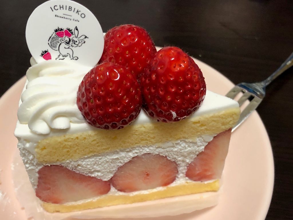 いちごづくしのショートケーキ