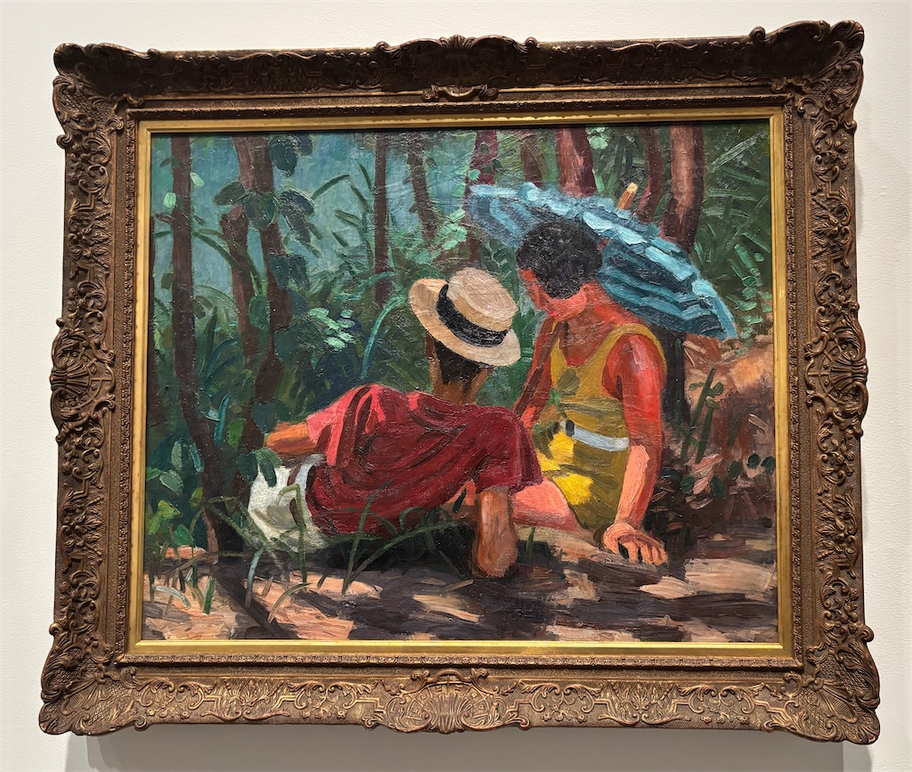 硲伊之助】室内1928 (F10) |硲 伊之助 HAZAMA Inosuke – A&Ko