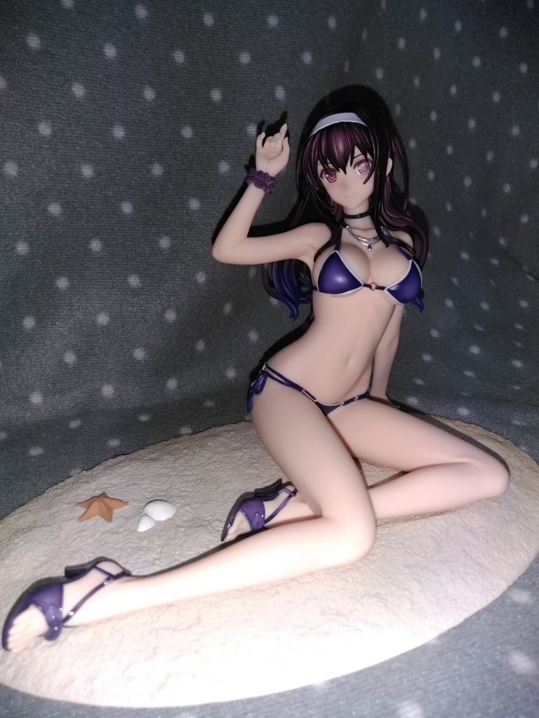 えない彼女の育てかた♭霞ヶ丘詩羽水着Ver_1_7完成品フィギュア グッドスマイルカンパニー「冴えない彼女の育てかた♭ 霞ヶ丘詩