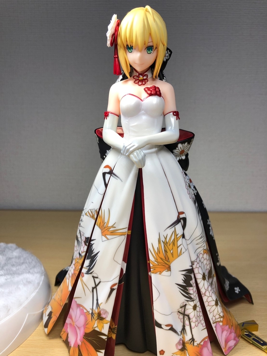 レビュー写真 アルター Fate Stay Night セイバー 着物ドレスver 1 7 フィギュア 美少女フィギュア大好きolのレビューブログ