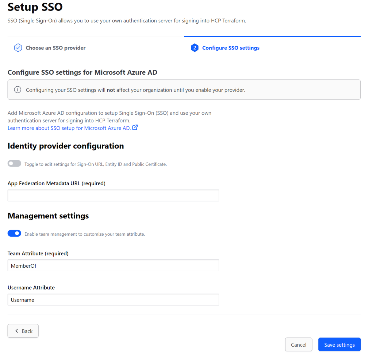 HCP Terraform で Microsoft Entra ID の SSO を設定する手順 - APC