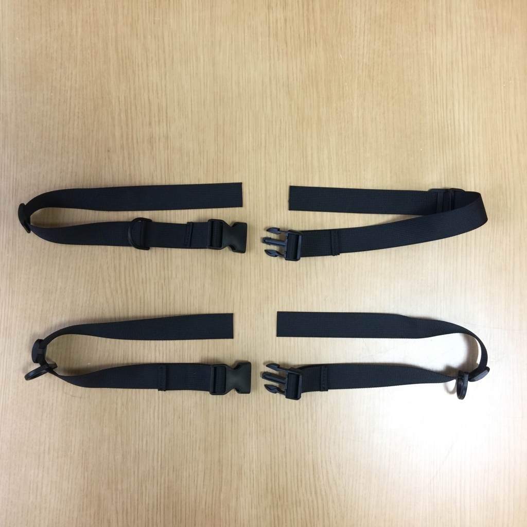 ノースフェイス フレームドデイパックのフィット感を向上する後付けチェストストラップ Runのち晴れ ときどきoutdoor