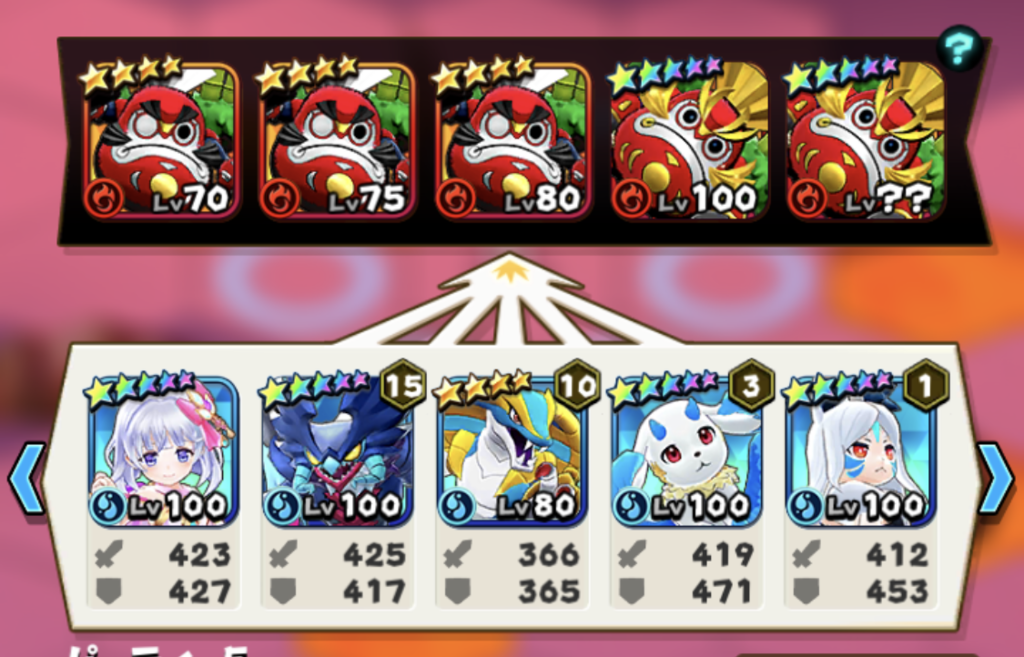 【バクモン】新春降臨イベントのダルマロは意外とあっさり完凸（15回覚醒）できました