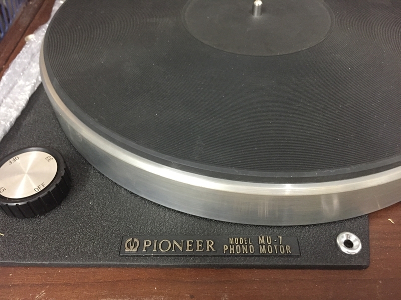 パイオニア MU-7 レコードプレーヤー - no16-sakae-ccvのブログ