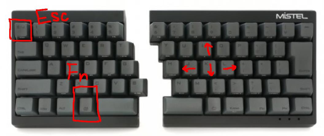 Mistel BAROCCO MD600 日本語配列の思い出 - type t (* void *)