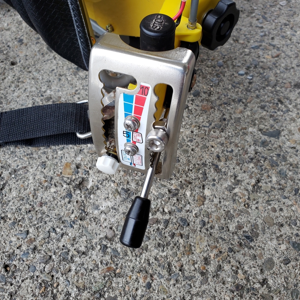 ロビン動力散布機をブロワーに改造 - noajiiのブログ