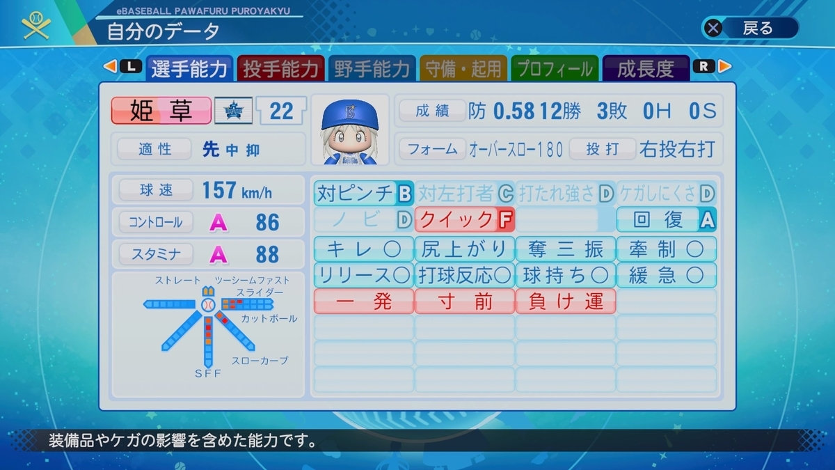 パワプロ2020、マイライフ、寸前を消す。 - ゲームとお食事だけして