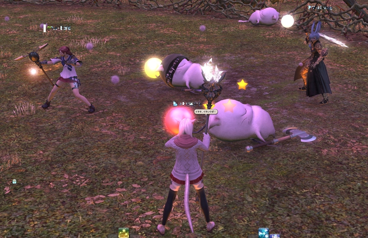 Ff14 モグルモグを倒してきました ゲームとお食事だけして生きたいな