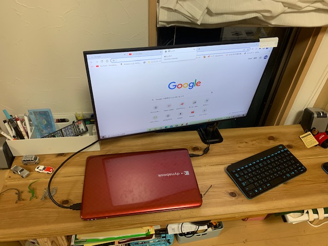 グリーンハウス 27型液晶モニター（6か月利用）とモニターアーム