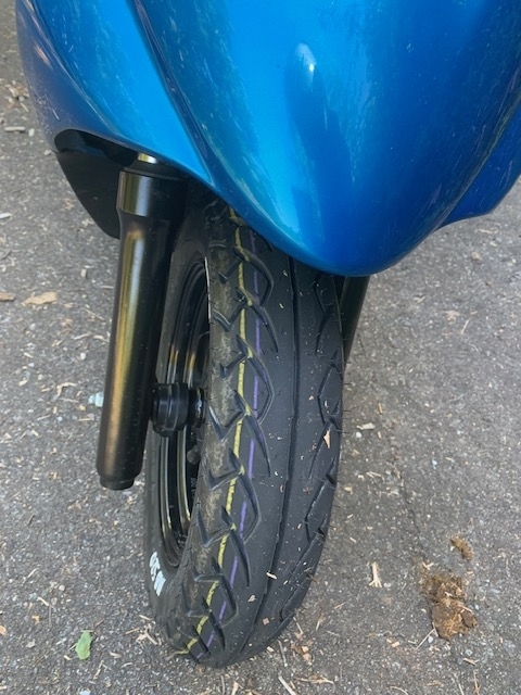 アドレスV125G タイヤ交換 IRC MB520 （走行編