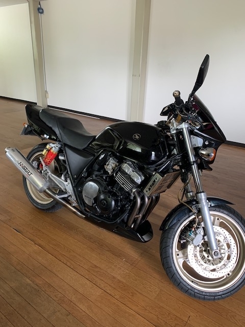 CB400SF（NC31）車検整備 バイクの定期点検 - 気ままなﾊﾞｲｸ生活
